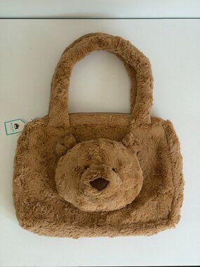Jellycat Bartholomew Bear Tote Bag Authentic BNWT FAST SHIPPING